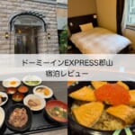 「ドーミーインEXPRESS郡山」ホテル宿泊レビュー｜標準的な客室だが種類のある大浴場や福島の郷土料理を楽しめる駅至近ホテル