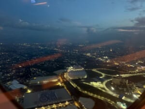 シンガポール航空（マニラ-シンガポール便:SQ919 A350-900）-離陸