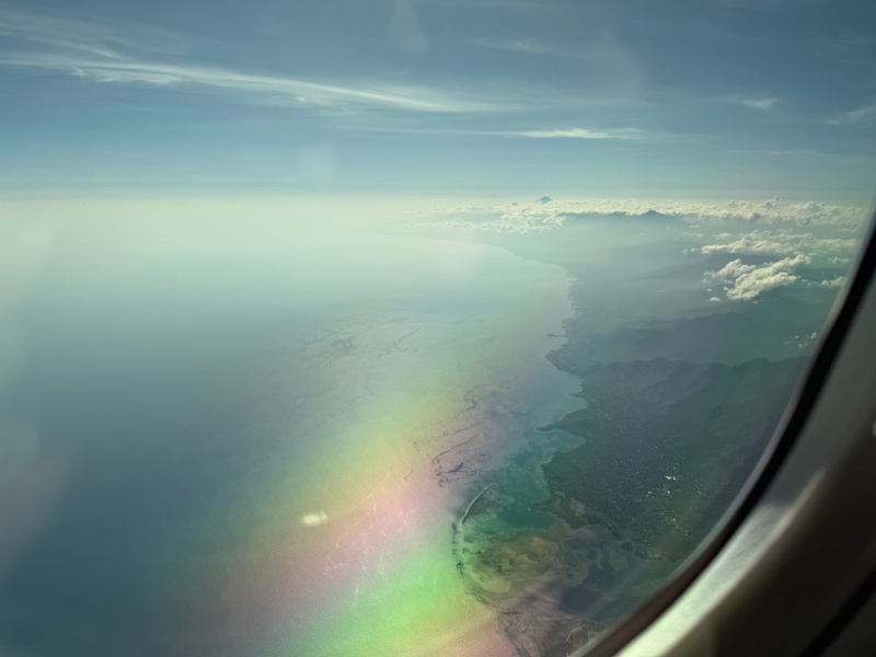 シンガポール航空（シンガポール=デンパサール便:SQ934 B787-10）-着陸