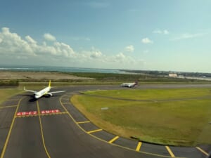 シンガポール航空（シンガポール=デンパサール便:SQ934 B787-10）-着陸