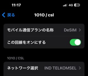 DeSIM速度測定結果＠インドネシア