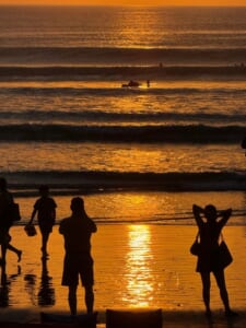クタ（ビーチウォーク）でのサンセット（夕陽）