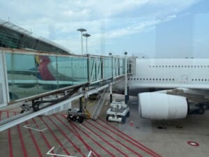アシアナ航空(ソウル(仁川)=成田便:OZ102 A380-800)-搭乗