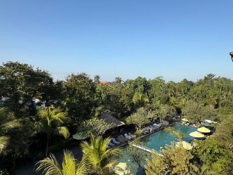 エレメント・バリ・ウブド(Element Bali Ubud)-朝の景色