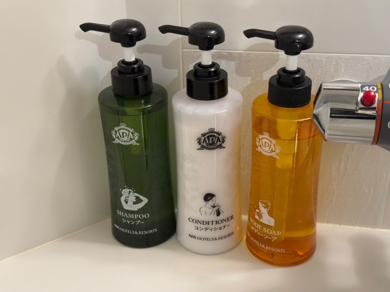 アパホテル&リゾート〈新潟駅前大通〉(Apa Hotel Resort Niigata Ekimae Odori)ー客室内バスルーム