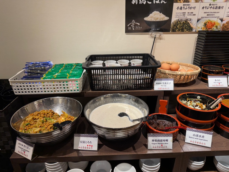 アパホテル&リゾート〈新潟駅前大通〉(Apa Hotel Resort Niigata Ekimae Odori)ー朝食ビュッフェ