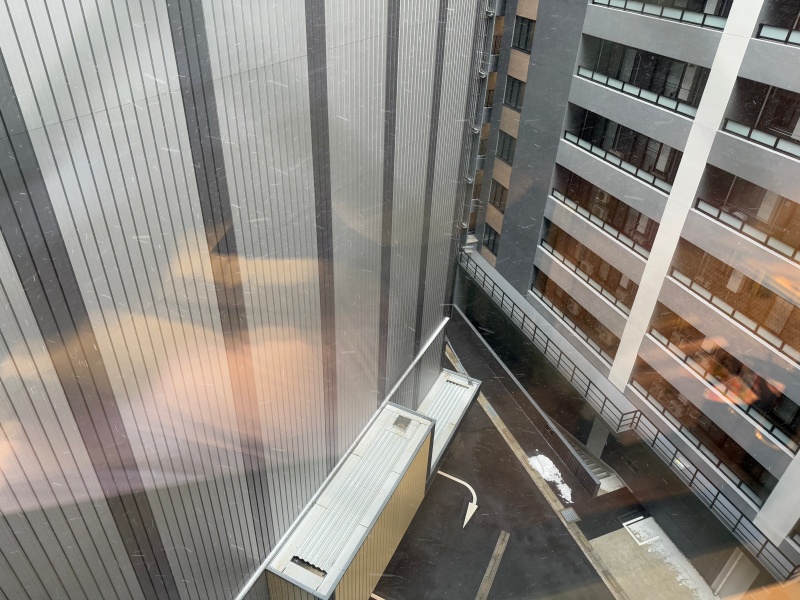 アパホテル&リゾート〈新潟駅前大通〉(Apa Hotel Resort Niigata Ekimae Odori)ー客室からの眺め