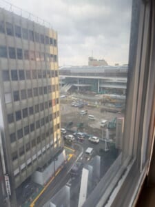 ホテルグローバルビュー新潟(Hotel Global View Niigata)ー客室内からの眺め