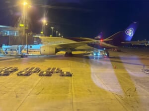 タイ航空（バンコク=ソウル（仁川）便:TG658 A350-900）-タキシング