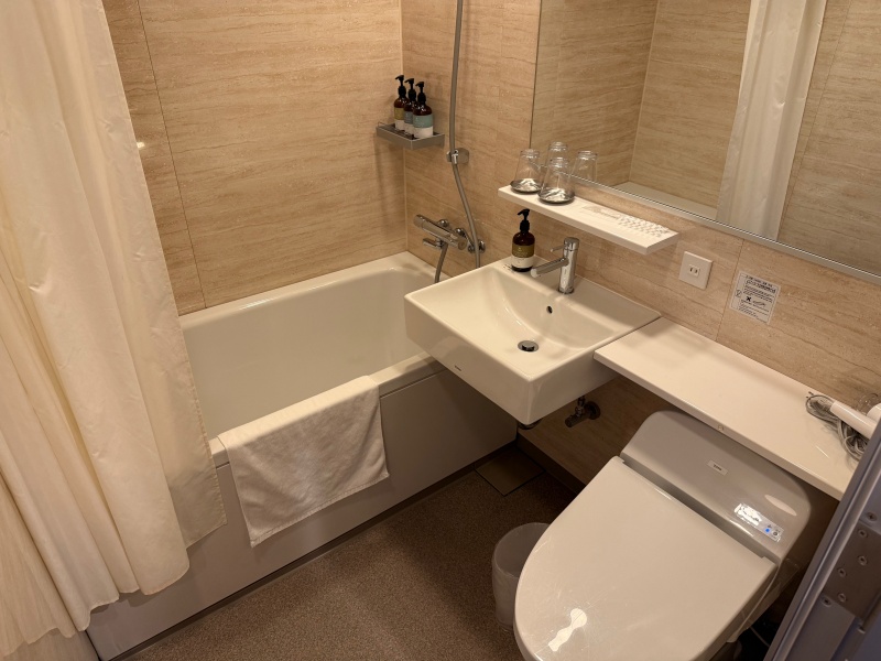 カンデオホテルズ長崎新地中華街(CANDEO HOTELS NAGASAKI SHINCHI CHINATOWN)ー客室内バスルーム