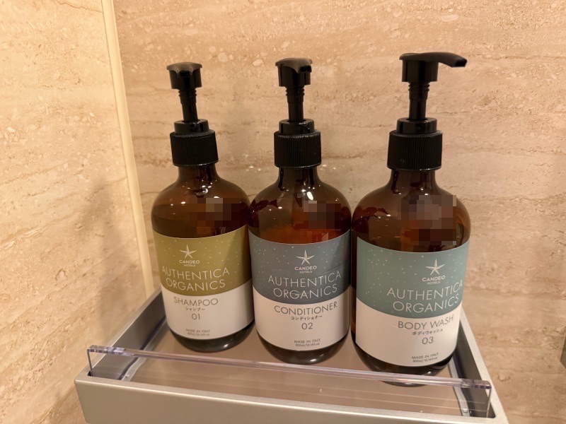 カンデオホテルズ長崎新地中華街(CANDEO HOTELS NAGASAKI SHINCHI CHINATOWN)ー客室内バスルーム