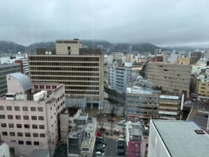 カンデオホテルズ長崎新地中華街(CANDEO HOTELS NAGASAKI SHINCHI CHINATOWN)ー大浴場フロアからの眺め