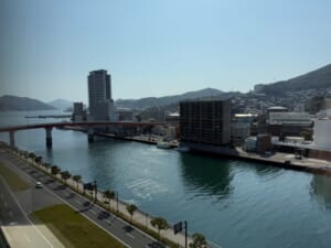 ヒルトン長崎(Hilton Nagasaki Hotel)ー客室からの眺め