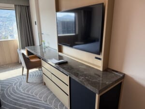 ヒルトン長崎(Hilton Nagasaki Hotel)ー客室内の雰囲気（ツインデラックスルーム）