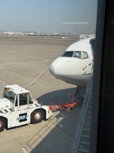 ANA663便(羽田=長崎)-搭乗