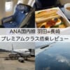 ANA663,666便（羽田＝長崎）-プレミアムクラス＆普通席搭乗レビュー