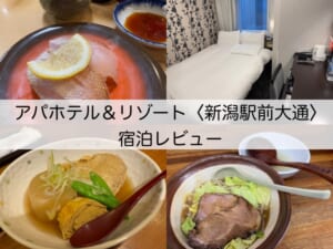 アパホテル＆リゾート〈新潟駅前大通〉(Apa Hotel Resort Niigata Ekimae Odori)ー宿泊レビュー