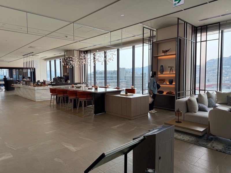 長崎マリオットホテル(Nagasaki Marriott Hotel)ーロビー