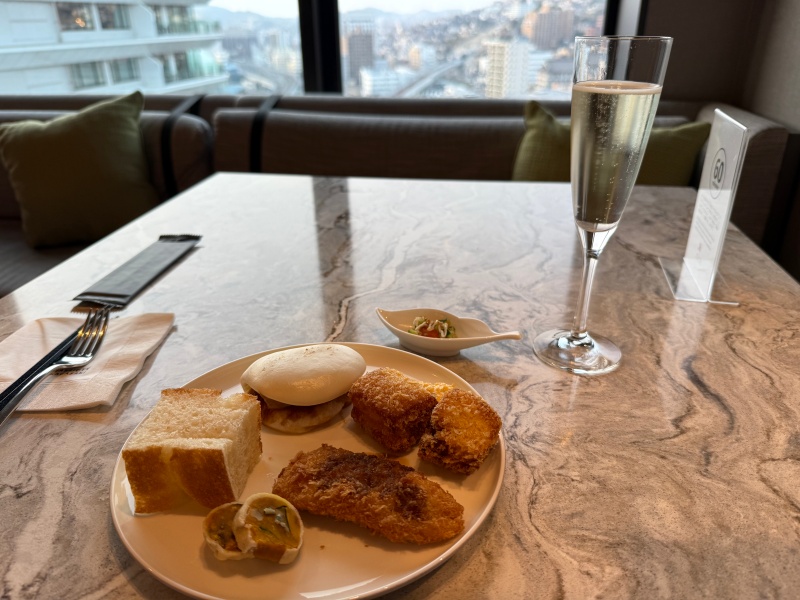 長崎マリオットホテル(Nagasaki Marriott Hotel)ーM Club(エグゼクティブラウンジ)