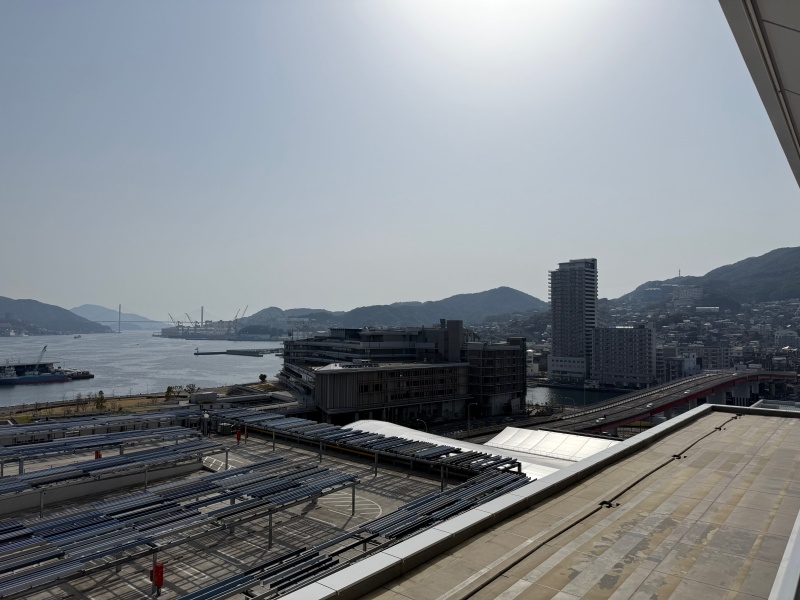 長崎マリオットホテル(Nagasaki Marriott Hotel)ー客室からの眺め