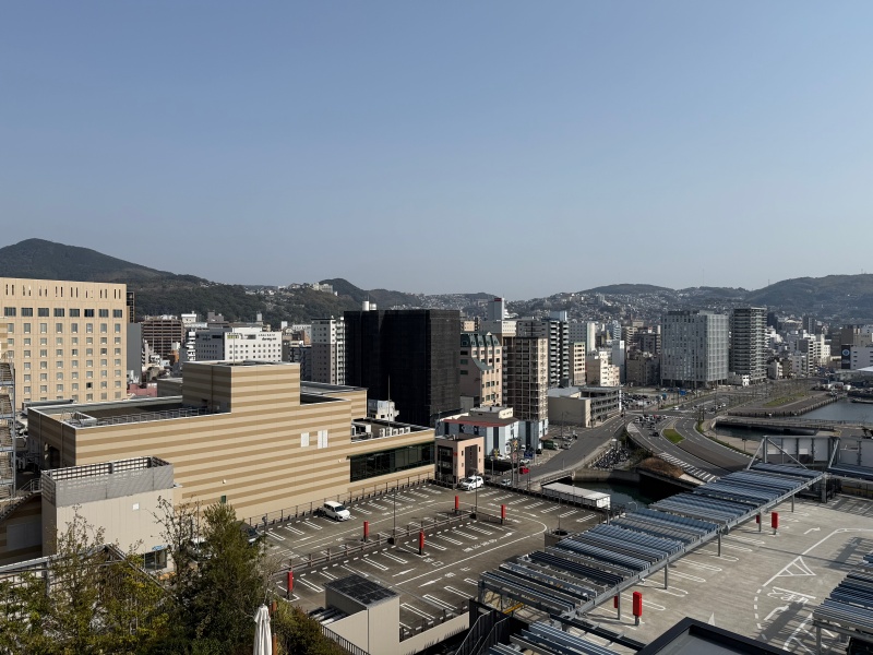 長崎マリオットホテル(Nagasaki Marriott Hotel)ー客室からの眺め