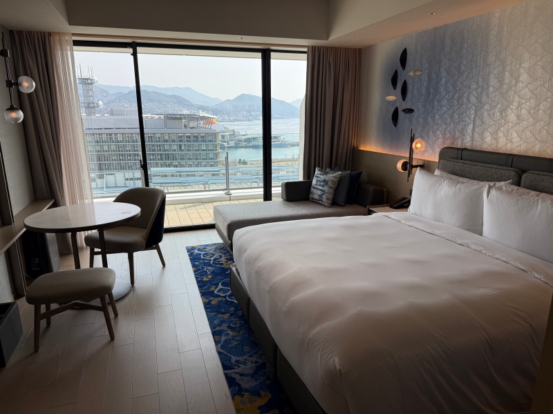 長崎マリオットホテル(Nagasaki Marriott Hotel)ー客室内の雰囲気