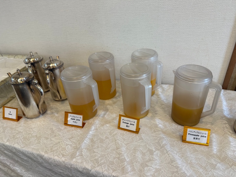 ベルビューガーデンホテル関西空港(Bellevue Garden Hotel KIX)ー朝食ビュッフェ
