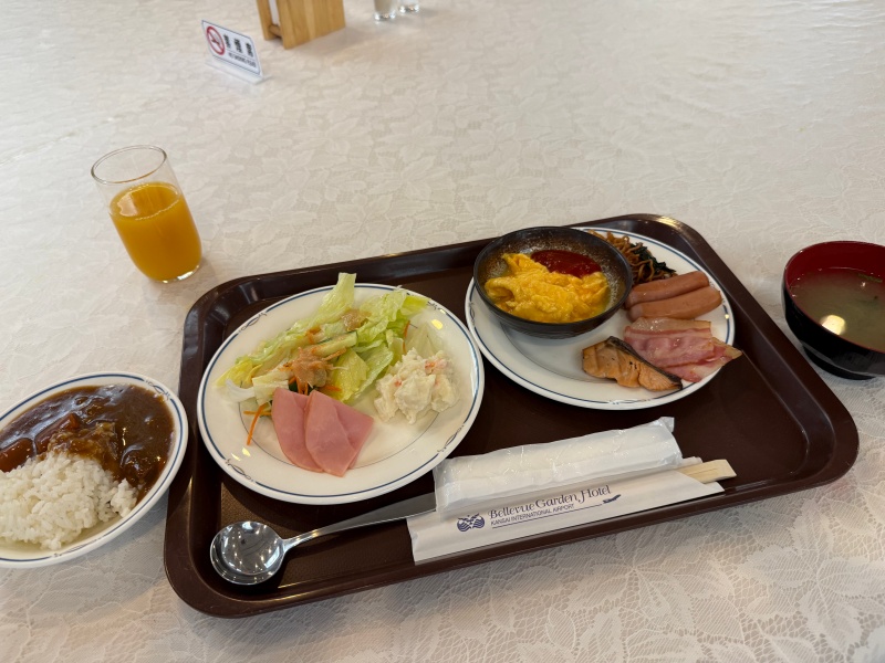ベルビューガーデンホテル関西空港(Bellevue Garden Hotel KIX)ー朝食ビュッフェ