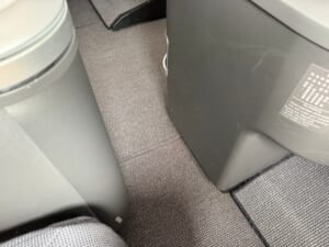 エバー航空（関空=台湾便:BR131 B787-1000）-ビジネスクラスシート