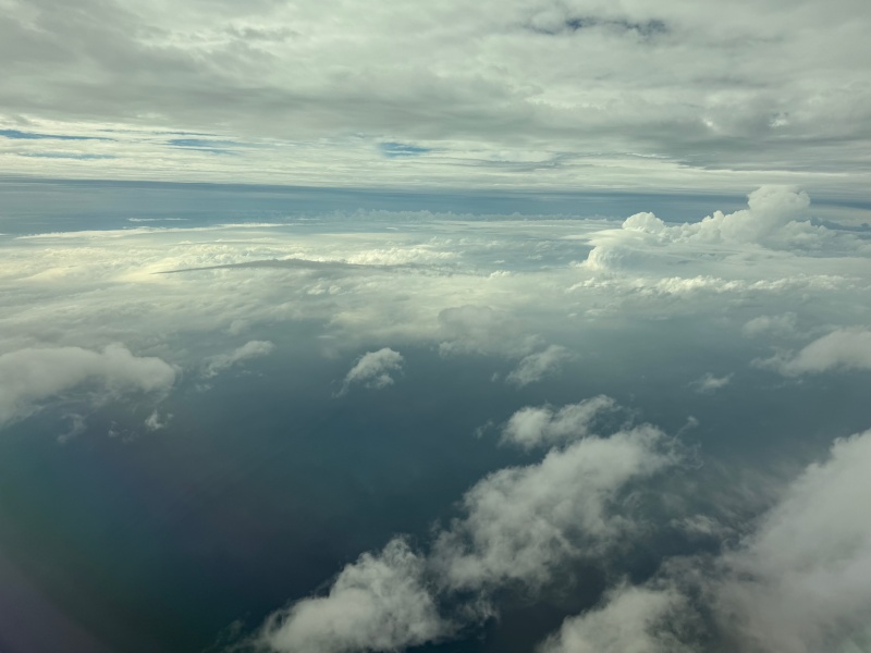 エバー航空(関空=台湾便:BR131 B787-1000)-着陸