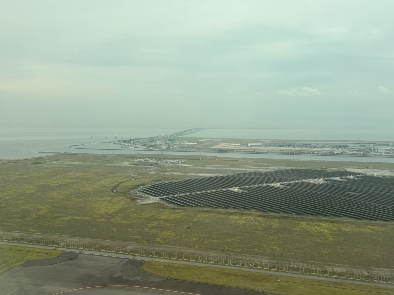 エバー航空(関空=台湾便:BR131 B787-1000)-離陸