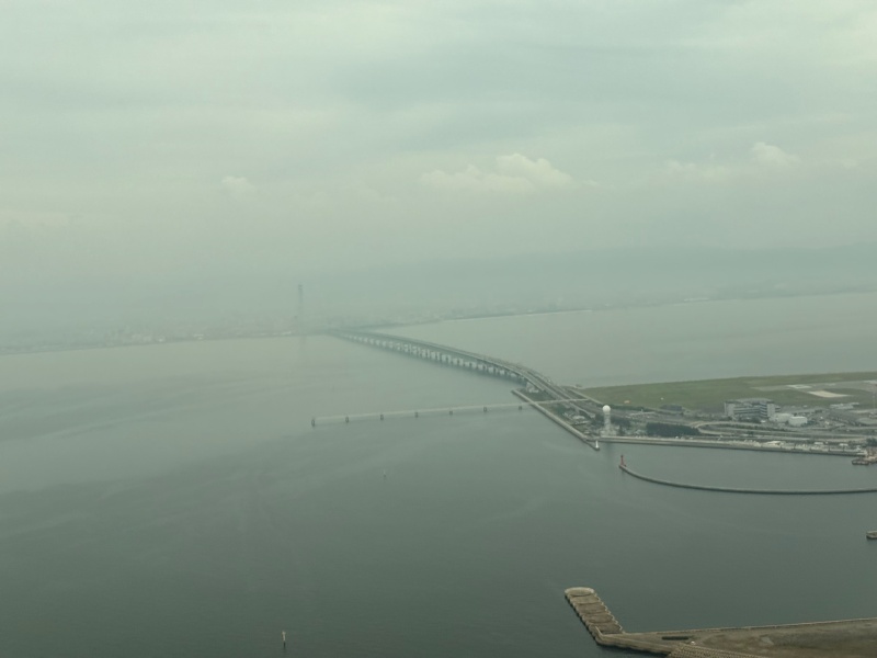 エバー航空(関空=台湾便:BR131 B787-1000)-離陸