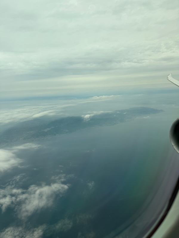 エバー航空(関空=台湾便:BR131 B787-1000)-離陸