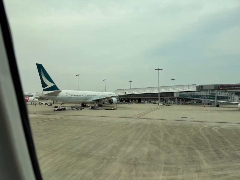 エバー航空(関空=台湾便:BR131 B787-1000)-タキシング