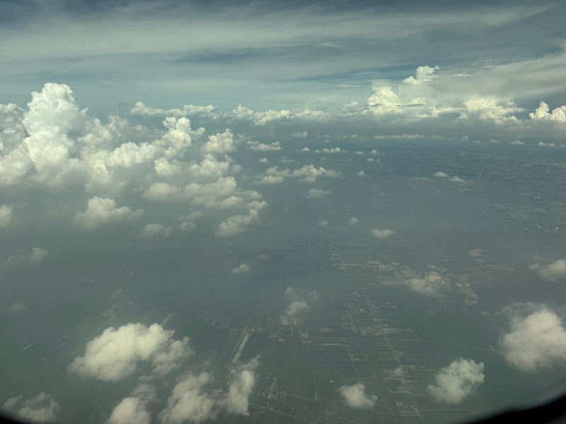 シンガポール航空（シンガポール=バンコク便:SQ710 B787-10）-着陸