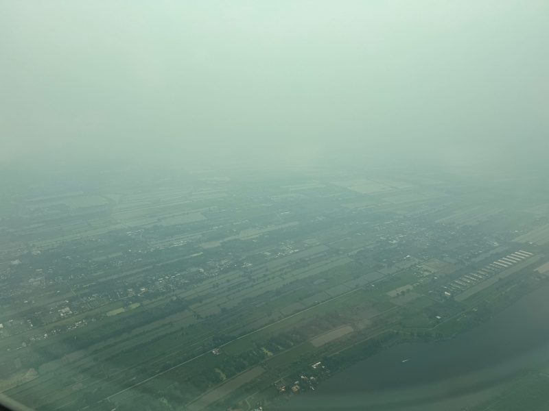シンガポール航空（シンガポール=バンコク便:SQ710 B787-10）-着陸