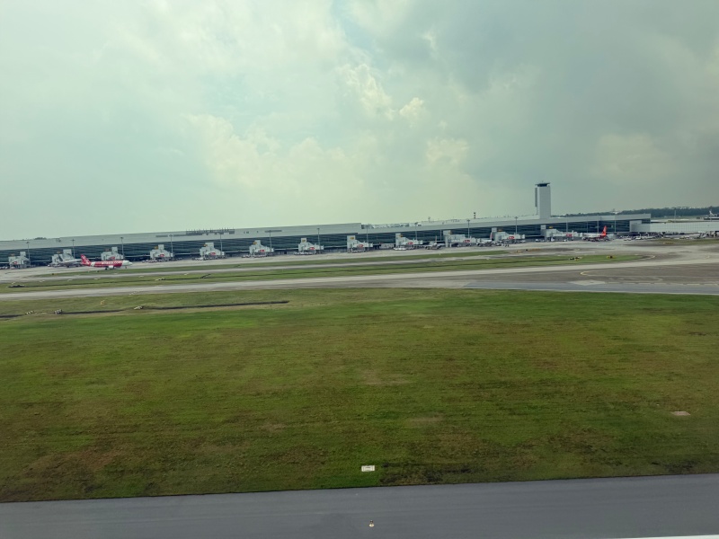 シンガポール航空（シンガポール=バンコク便:SQ710 B787-10）-離陸