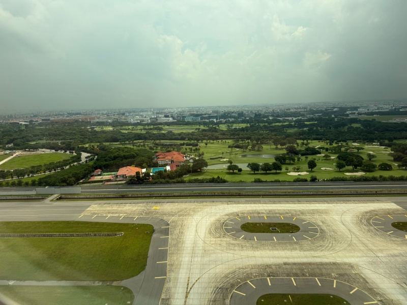 シンガポール航空（シンガポール=バンコク便:SQ710 B787-10）-離陸