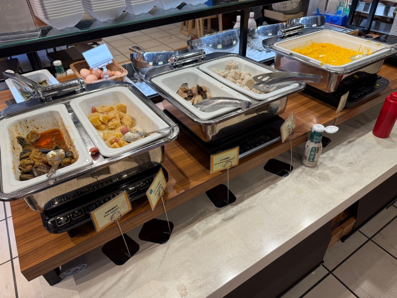 スーパーホテル新横浜(SUPER HOTEL SHINYOKOHAMA)ー朝食ビュッフェ