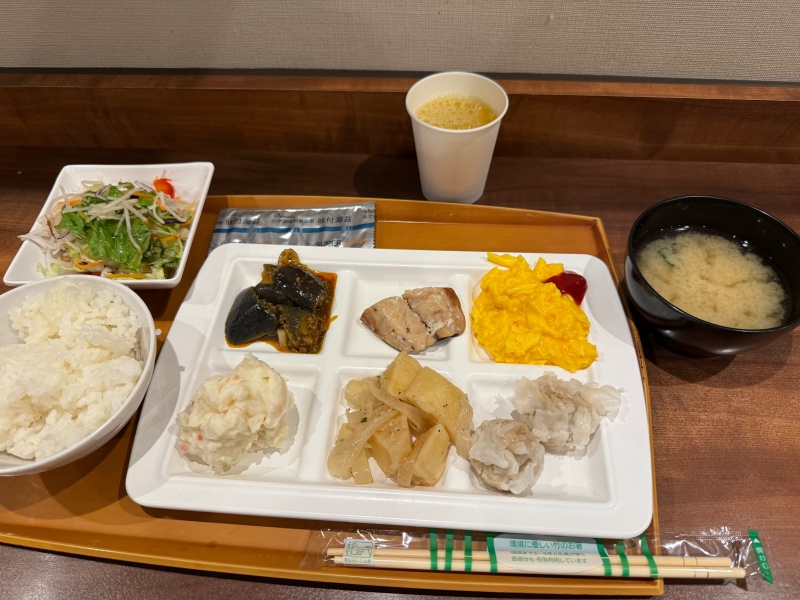 スーパーホテル新横浜(SUPER HOTEL SHINYOKOHAMA)ー朝食ビュッフェ