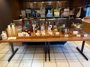 スーパーホテル新横浜(SUPER HOTEL SHINYOKOHAMA)ーウェルカムバー