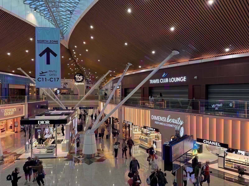 Travel Club Lounge＠クアラルンプール国際空港-エントランス