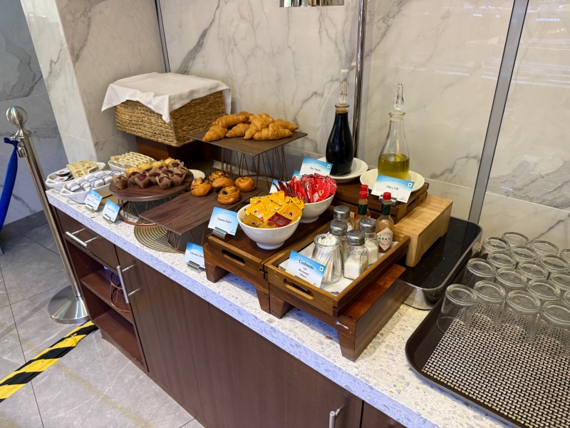 Travel Club Lounge＠クアラルンプール国際空港-フード＆ドリンク