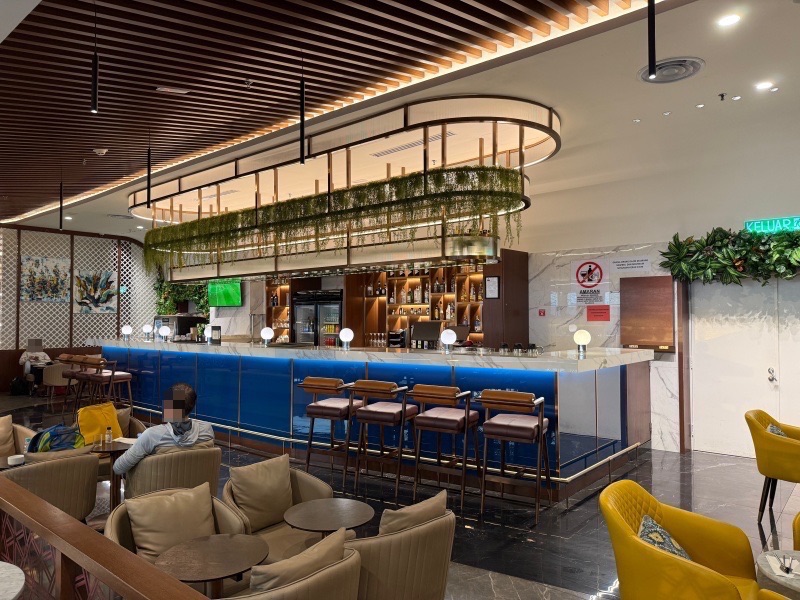 Travel Club Lounge＠クアラルンプール国際空港-ラウンジ内の様子