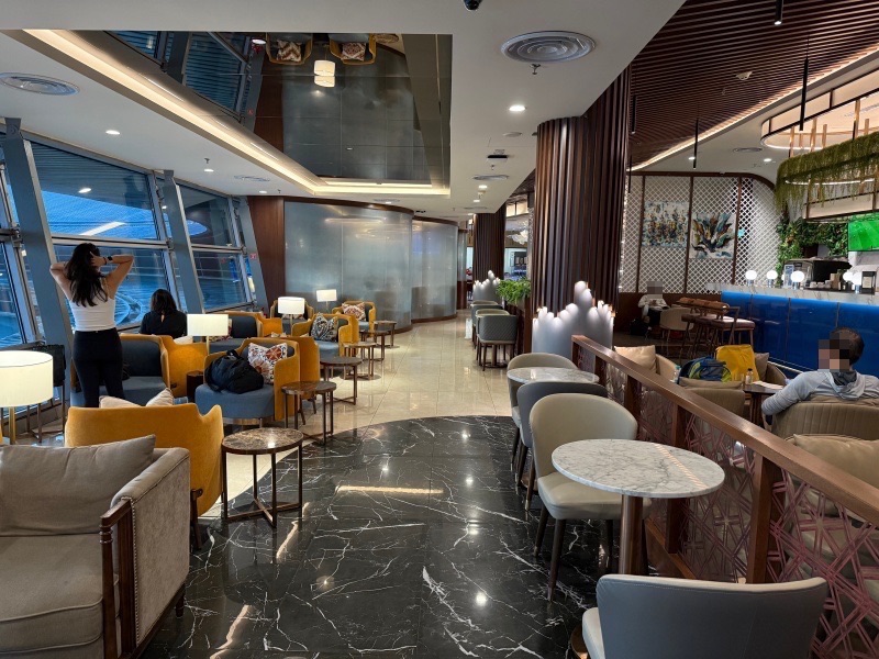 Travel Club Lounge＠クアラルンプール国際空港-ラウンジ内の様子