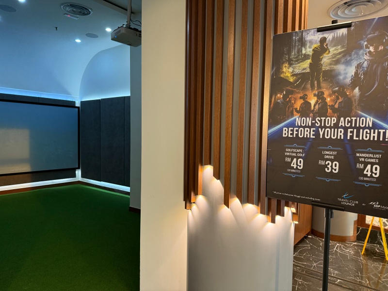 Travel Club Lounge＠クアラルンプール国際空港-ラウンジ内の様子