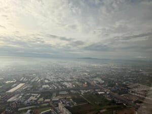 ANA(バンコク=成田便:NH806 B787-900)-離陸