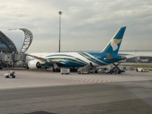 ANA(バンコク=成田便:NH806 B787-900)-タキシング