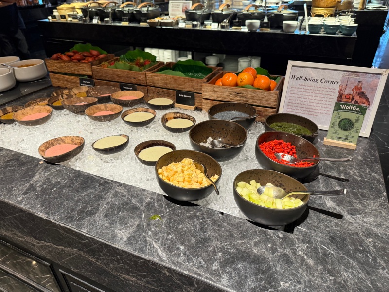Bangkok Marriott Hotel The Surawongse(バンコク・マリオット・ホテル・ザ・スリウォン)ー朝食ビュッフェ＠Praya Kitchen