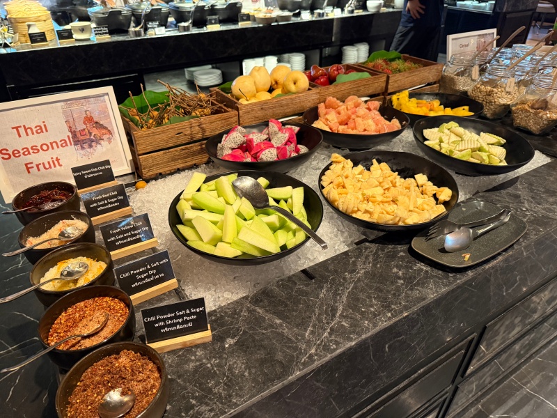 Bangkok Marriott Hotel The Surawongse(バンコク・マリオット・ホテル・ザ・スリウォン)ー朝食ビュッフェ＠Praya Kitchen